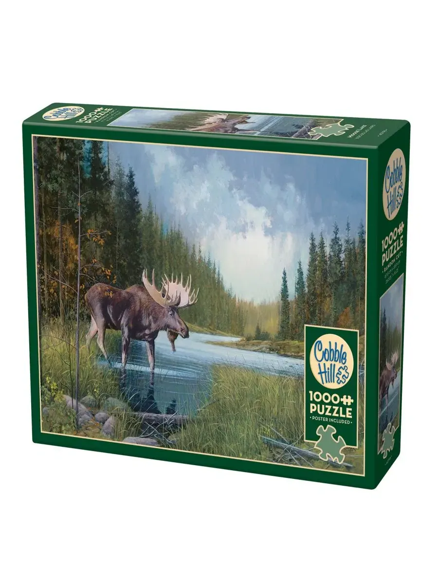 Пазл Moose Lake, 1000 элементов Cobble Hill — мульти