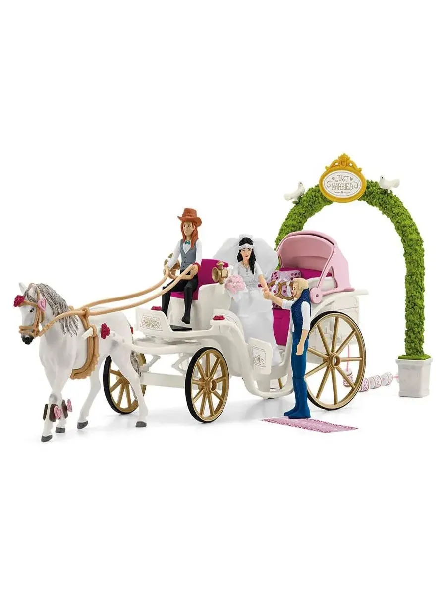 Игровой набор «Свадебная карета конного клуба» Schleich