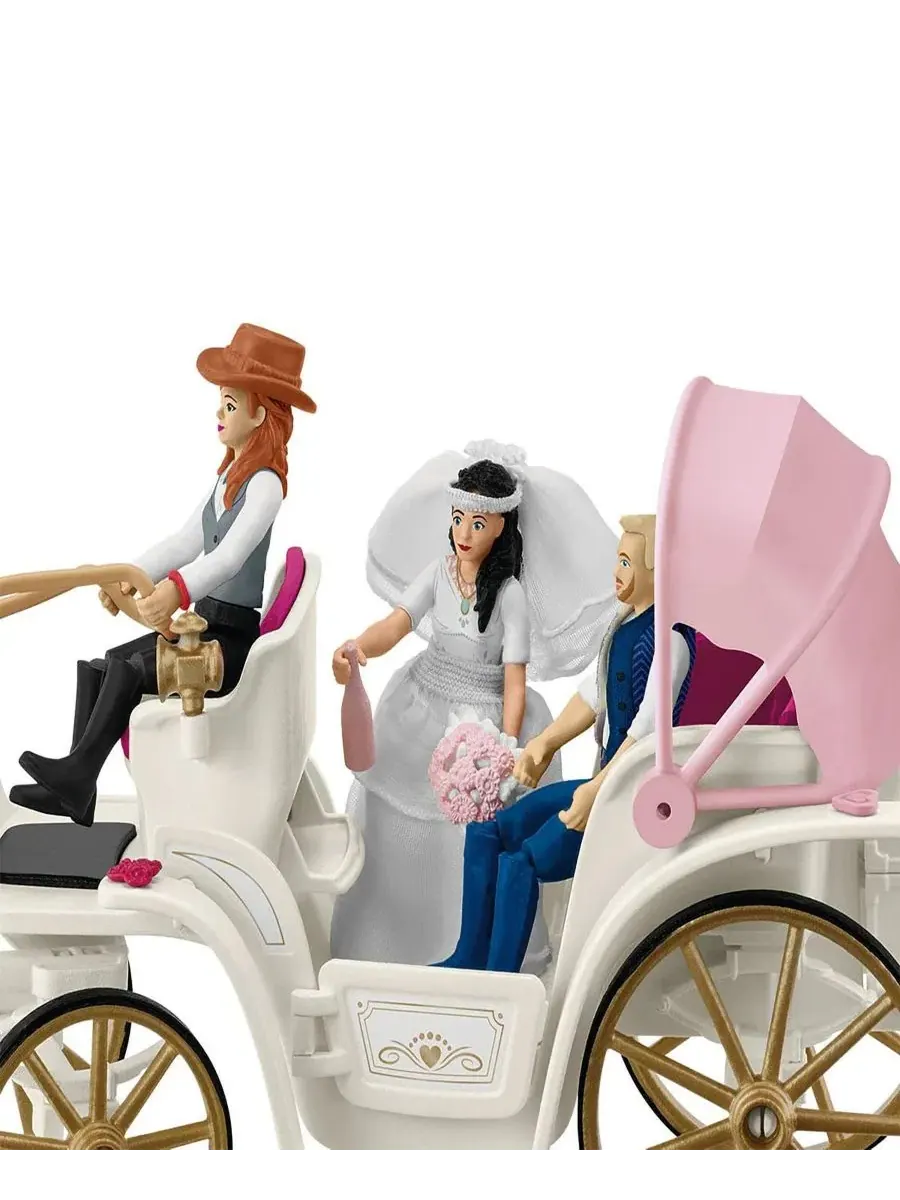 Игровой набор «Свадебная карета конного клуба» Schleich — изображение 4 из 9, мульти