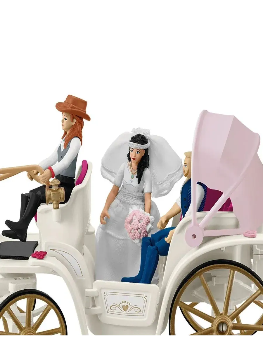 Игровой набор «Свадебная карета конного клуба» Schleich — изображение 5 из 9, мульти