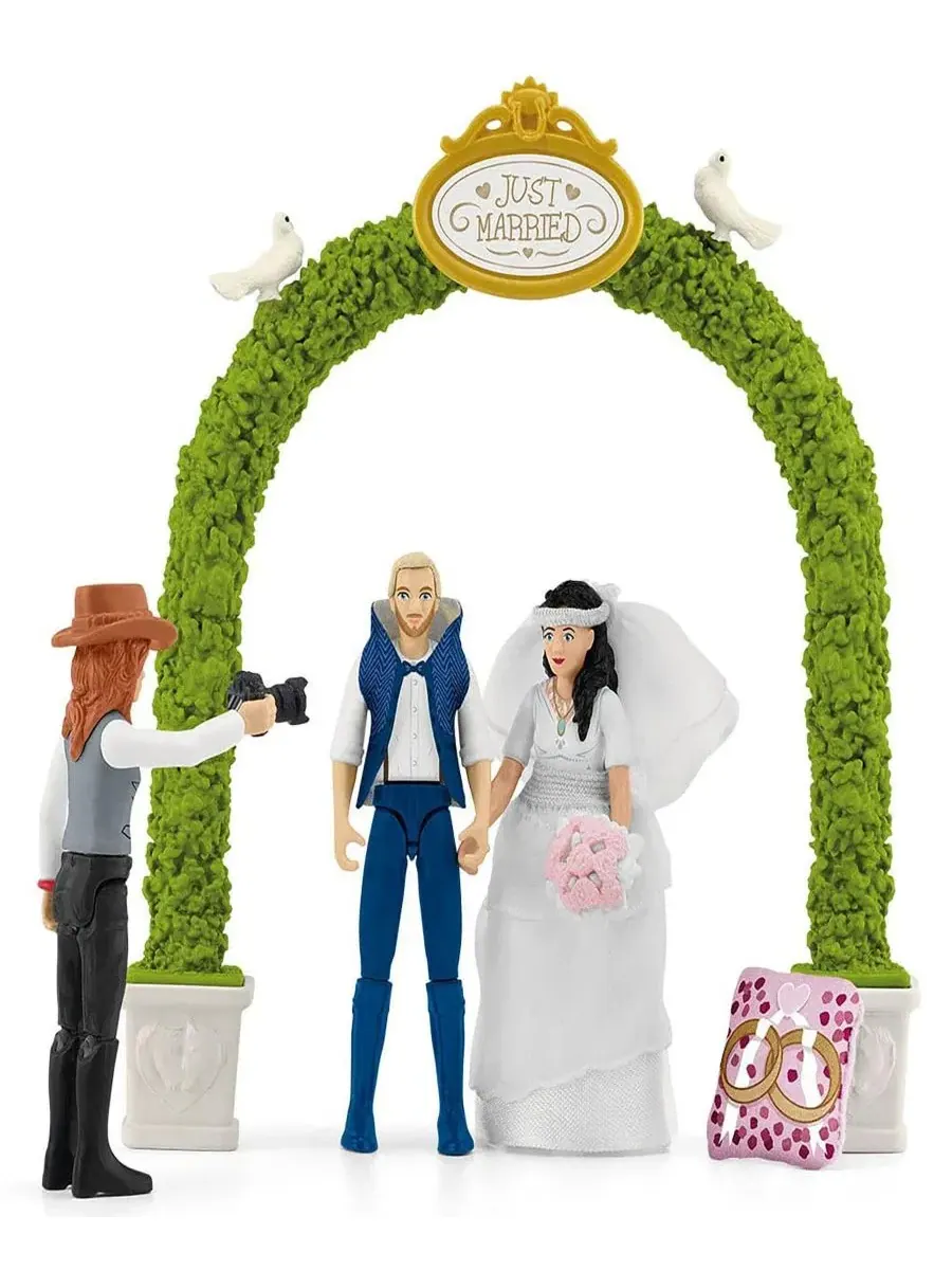 Игровой набор «Свадебная карета конного клуба» Schleich — изображение 9 из 9, мульти
