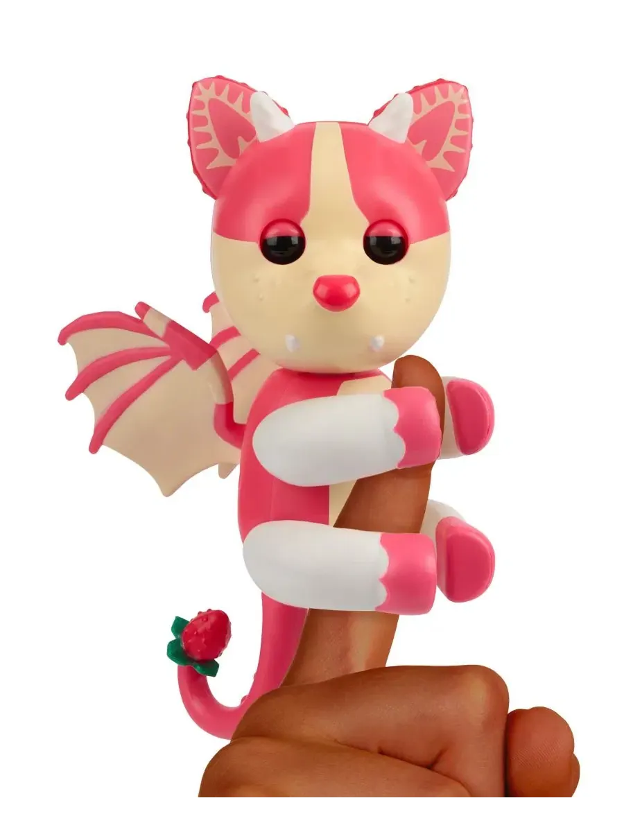 Интерактивная игрушка-питомец Strawberry Shortcake Bat Dragon Fingerlings — изображение 2 из 3, мульти