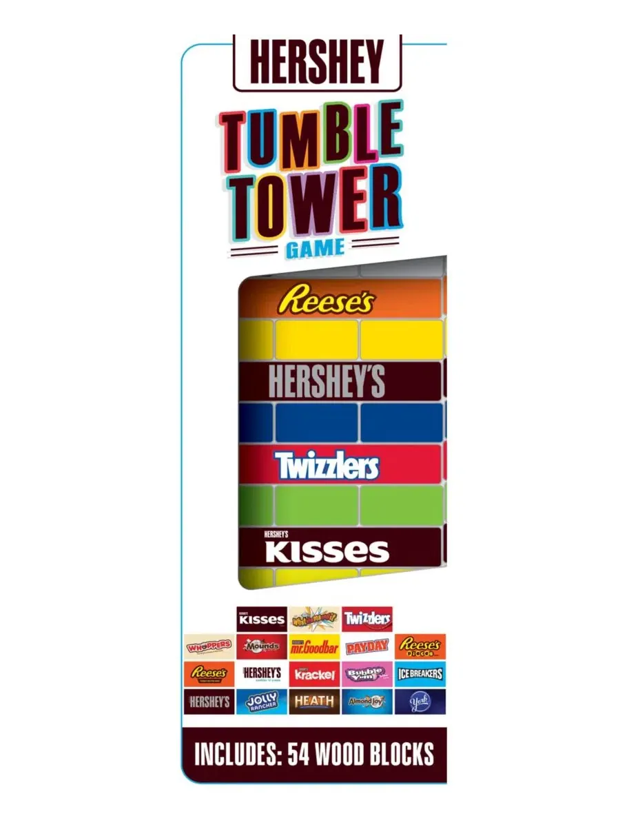 Игра настольная Tumble Tower Hershey MasterPieces Puzzles