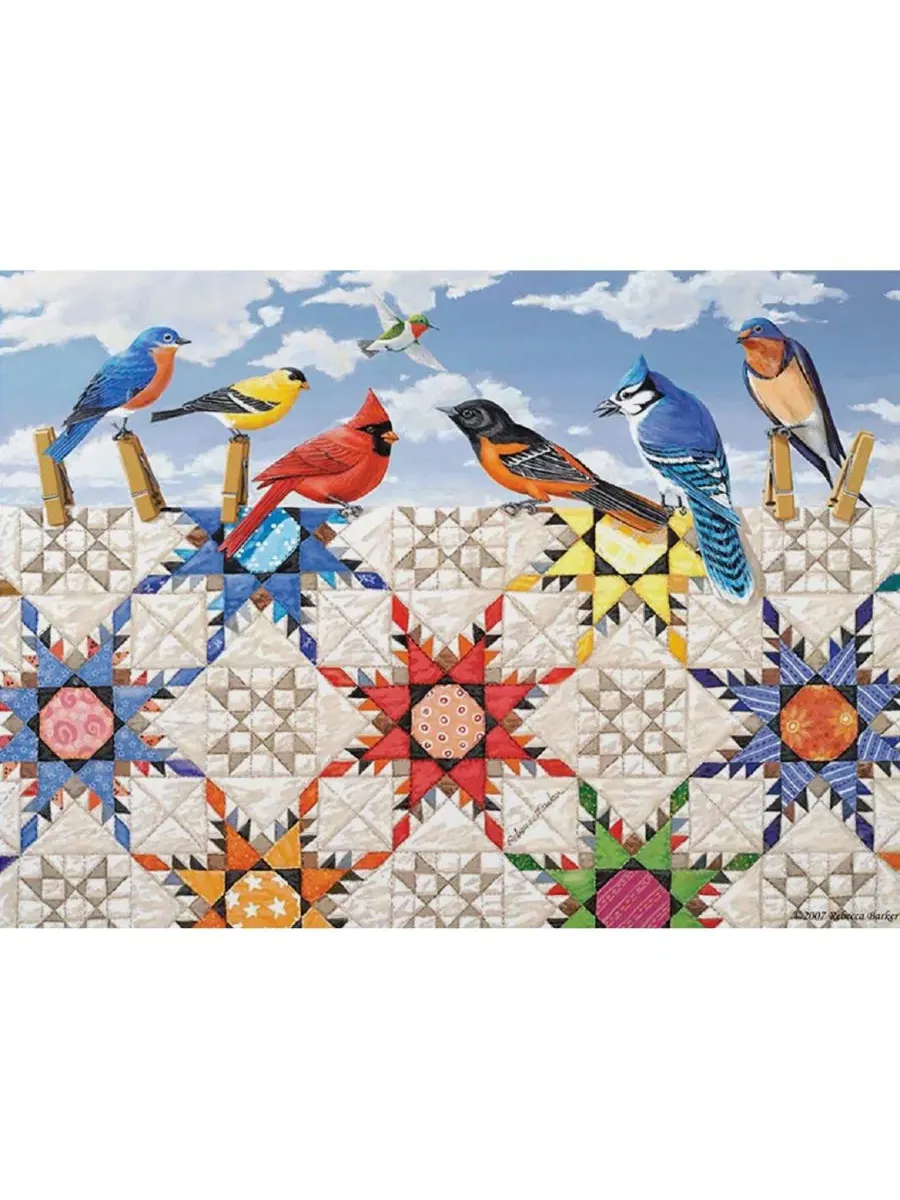Пазл 500 элементов Feathered Stars SunsOut — изображение 3 из 5, нет цвета