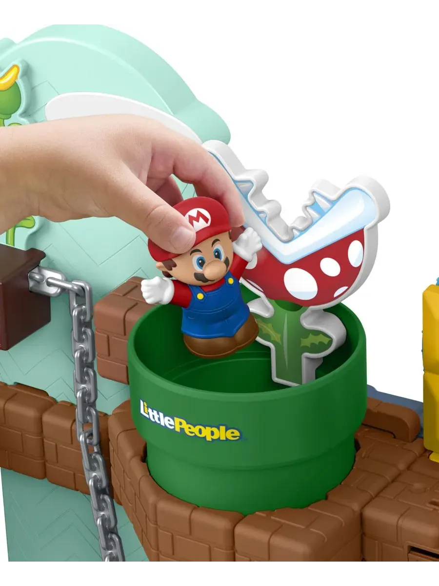 Игровой набор Fisher Price «Мои приключения в Марио», музыкальная игрушка для малышей с 2 фигурками — изображение 3 из 6