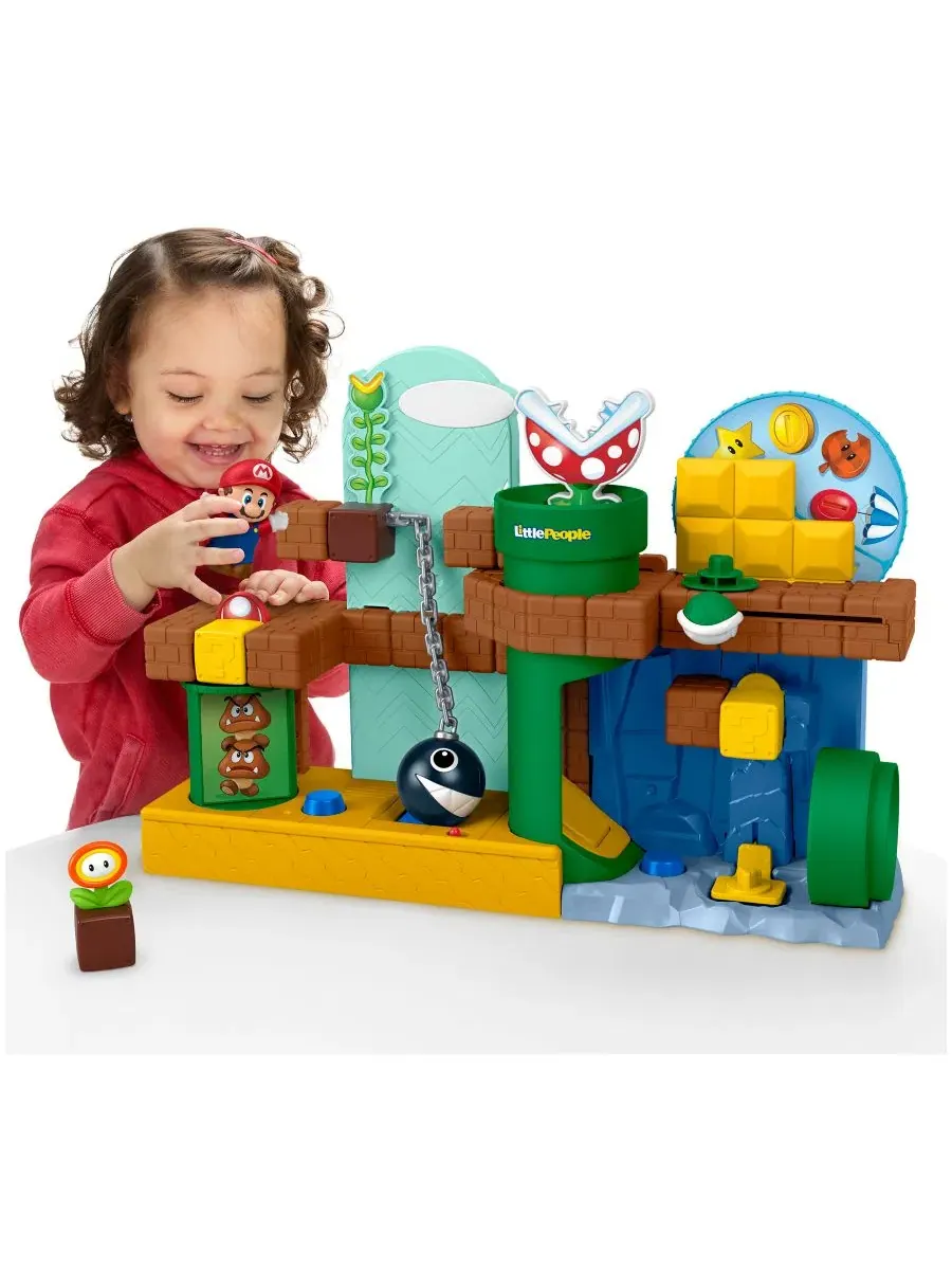 Игровой набор Fisher Price «Мои приключения в Марио», музыкальная игрушка для малышей с 2 фигурками — изображение 6 из 6