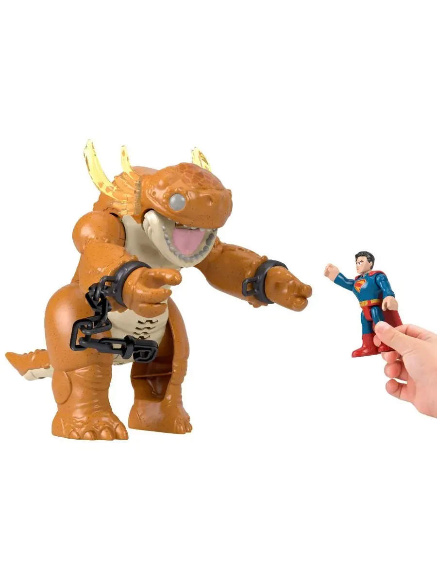 Игровой набор Супермен против Кайдзю, 25 см, с подсветкой и звуком Imaginext — изображение 2 из 6, нет цвета