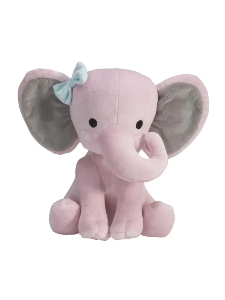 Мягкая игрушка-слоник Twinkle Toes, розовый, 25 см (25 см), цвет Hazel Bedtime Originals