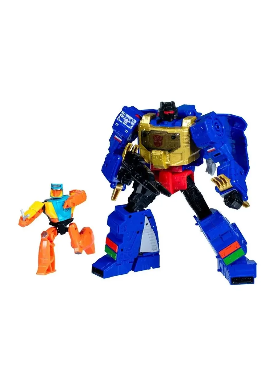 Фигурка G2 Universe Grimlock с Autobot Wheelie, класс Лидер, 19 см Transformers