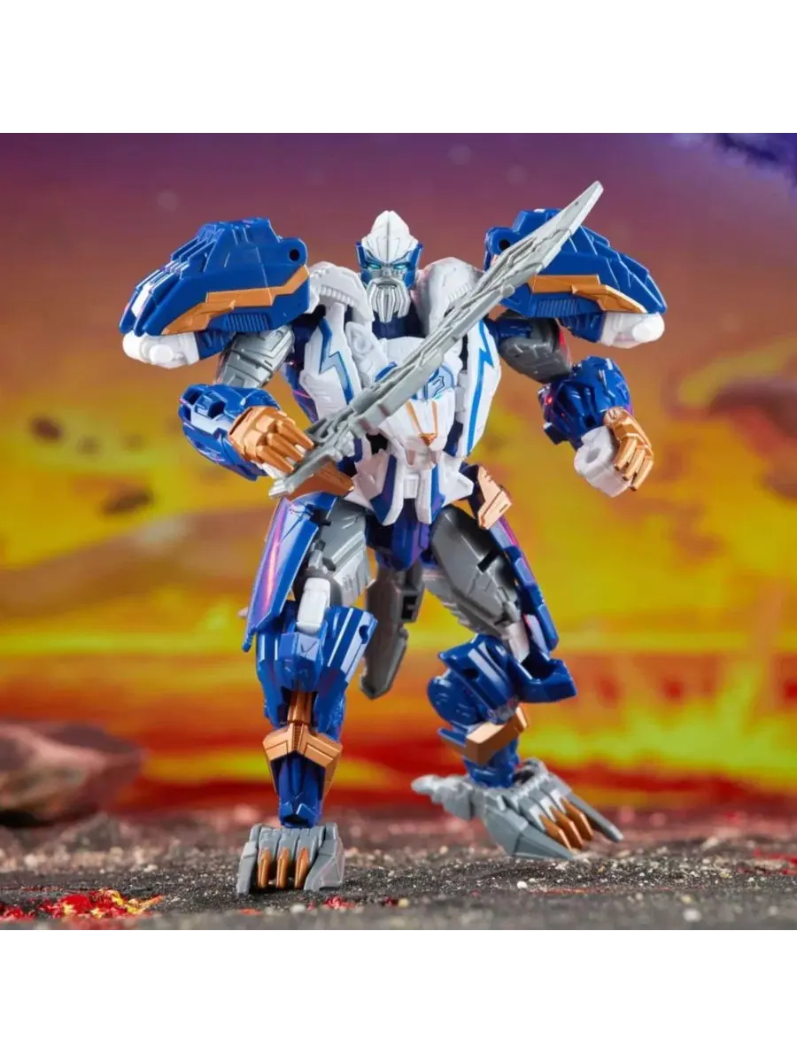 Фигурка Prime Universe Thundertron Voyager Class Transformers Legacy United, 18 см — изображение 9 из 9, нет цвета
