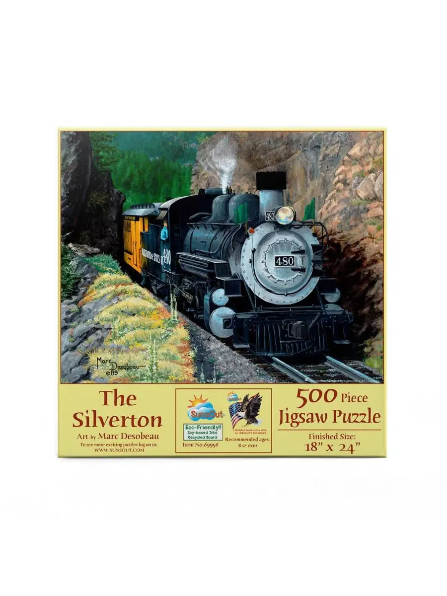 Пазл Silverton из 500 деталей для взрослых Sunsout — изображение 2 из 5, нет цвета