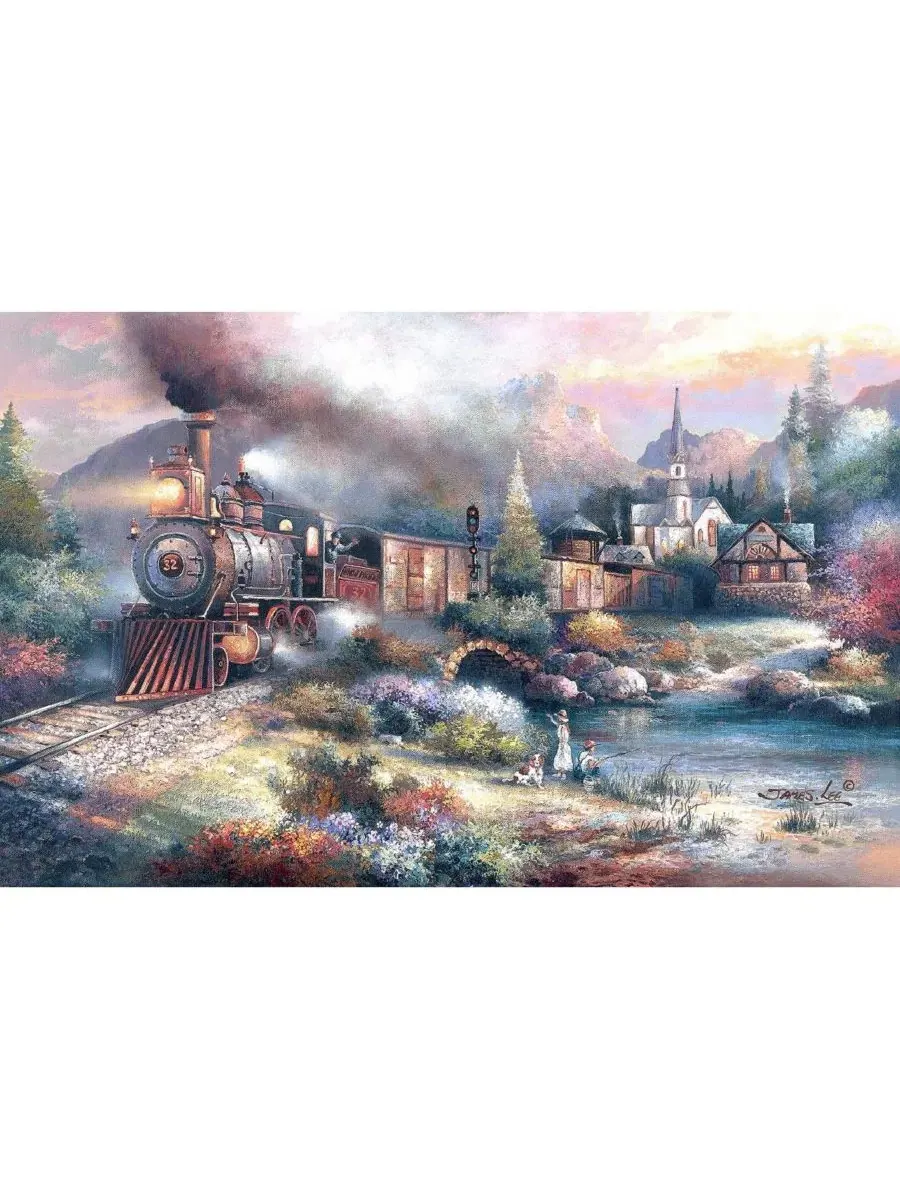 Пазл Maryland Mountain Express из 1000 деталей для взрослых Sunsout — изображение 3 из 5, нет цвета