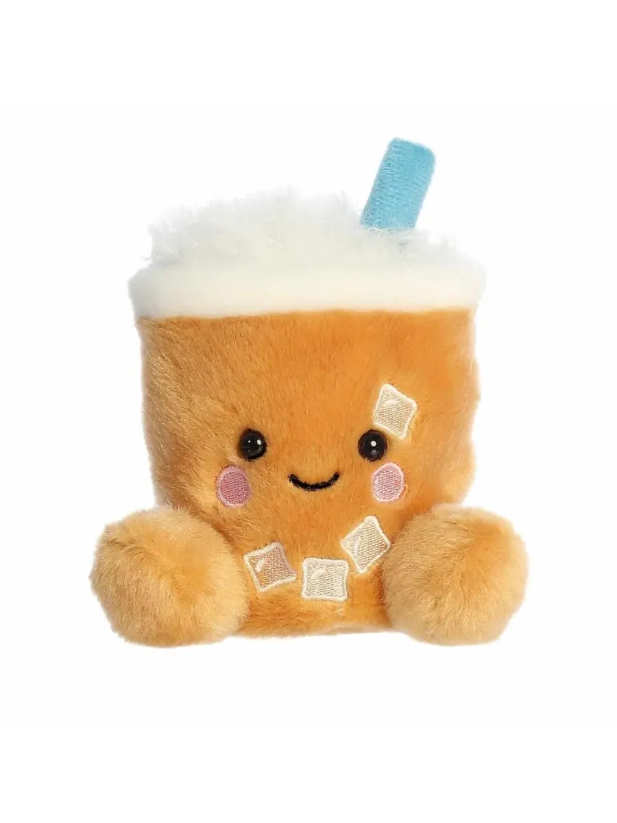 Миниатюрная плюшевая игрушка Эшли "Iced Coffee Palm Pals" коричневого цвета, 12,7 см Aurora