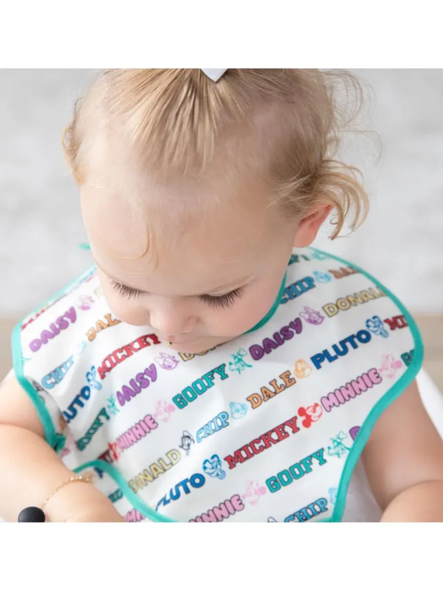 Набор из восьми детских нагрудников Superbib Baby Superbib (3 предмета) Disney Mickey & Friends — изображение 5 из 5, синий