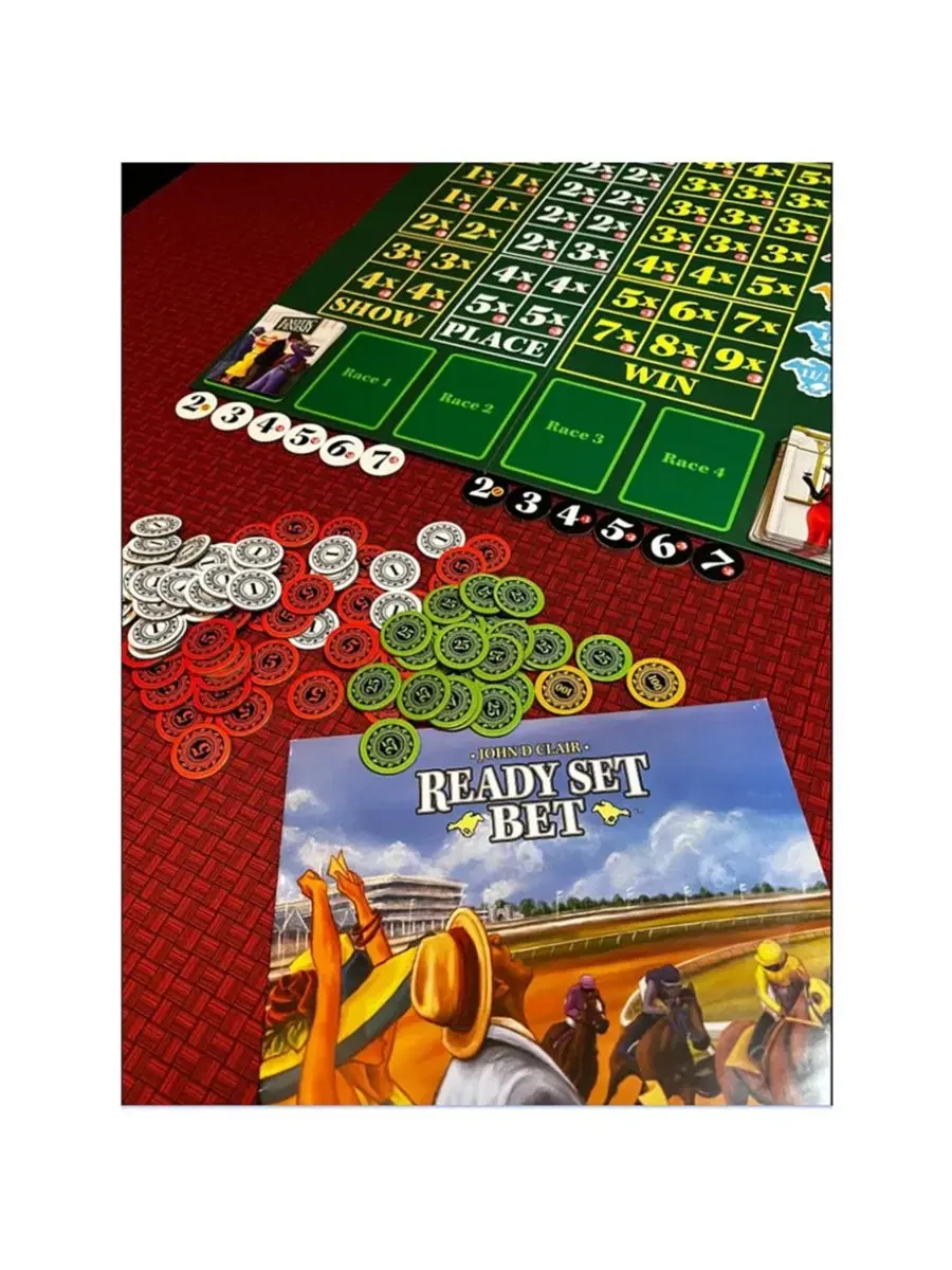 Настольная игра для ставок на скачки Ready Set Bet Alderac Entertainment Group — изображение 2 из 6, мульти