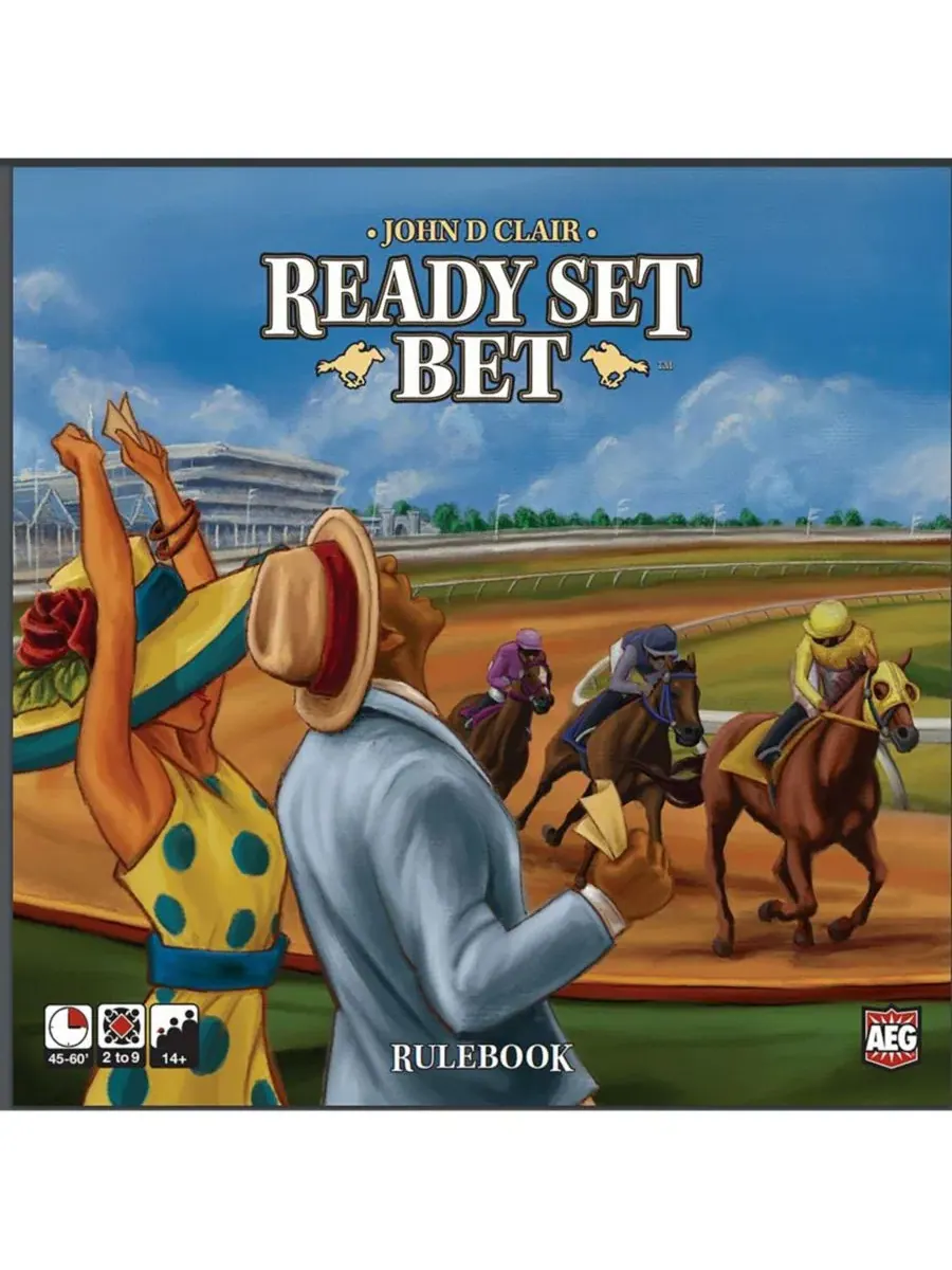 Настольная игра для ставок на скачки Ready Set Bet Alderac Entertainment Group — изображение 3 из 6, мульти