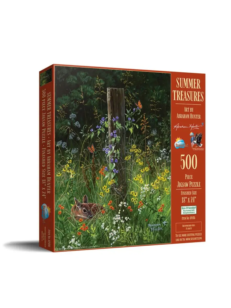 Пазл «Летние сокровища» из 500 деталей для взрослых Sunsout