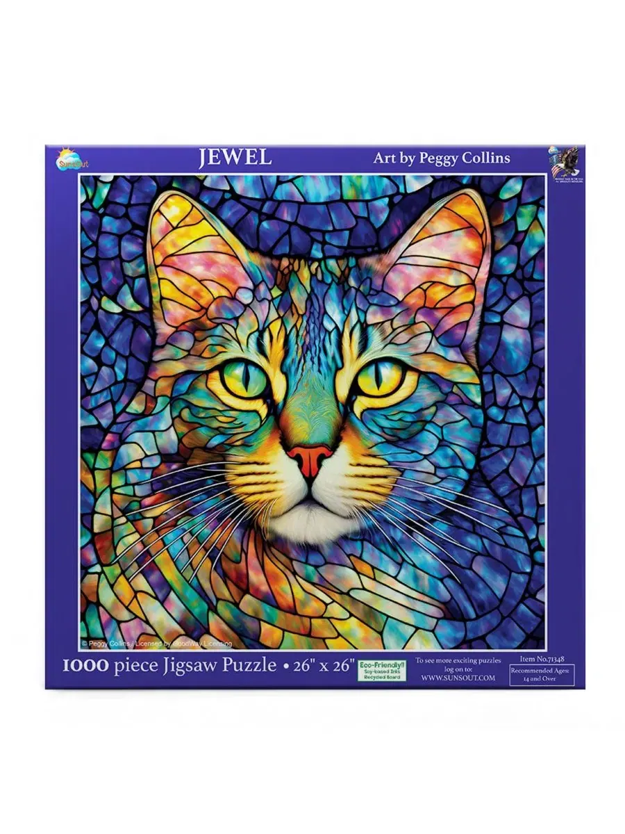 Пазл Jewel из 1000 деталей для взрослых Sunsout