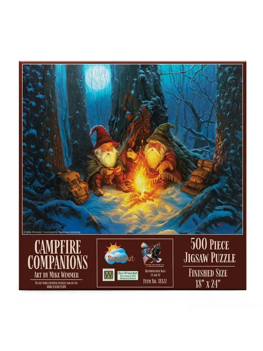 Пазл Campfire Companions из 500 деталей для взрослых Sunsout — изображение 2 из 5, нет цвета