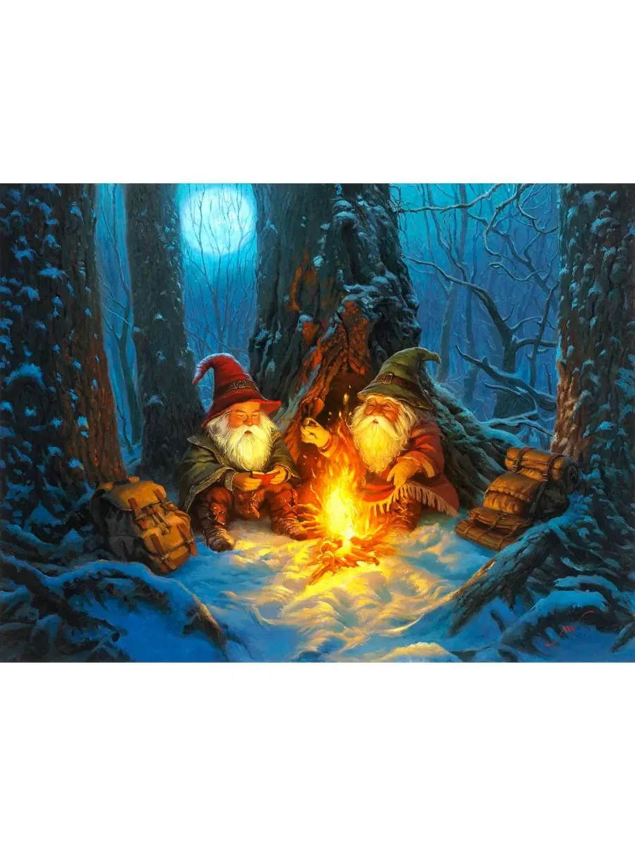 Пазл Campfire Companions из 500 деталей для взрослых Sunsout — изображение 4 из 5, нет цвета