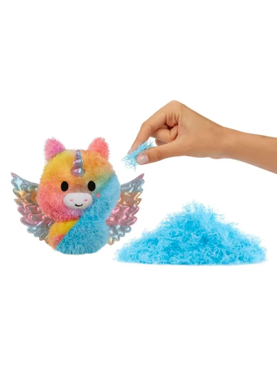 Маленькая плюшевая игрушка Пегас Fluffie Stuffiez — изображение 7 из 7, мульти