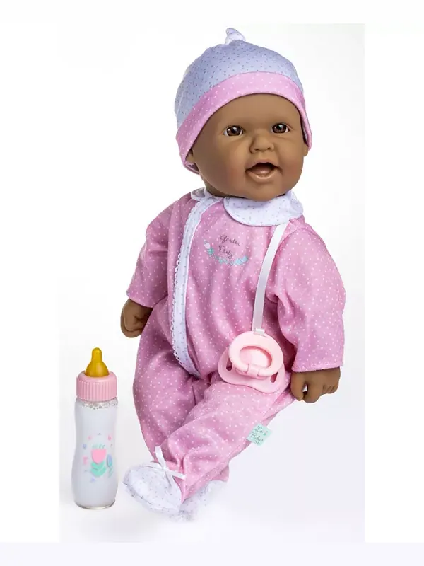 Мягкий комбинезончик для куклы-младенца La baby hispanic 14,3 дюйма с соской и набором волшебных — мульти