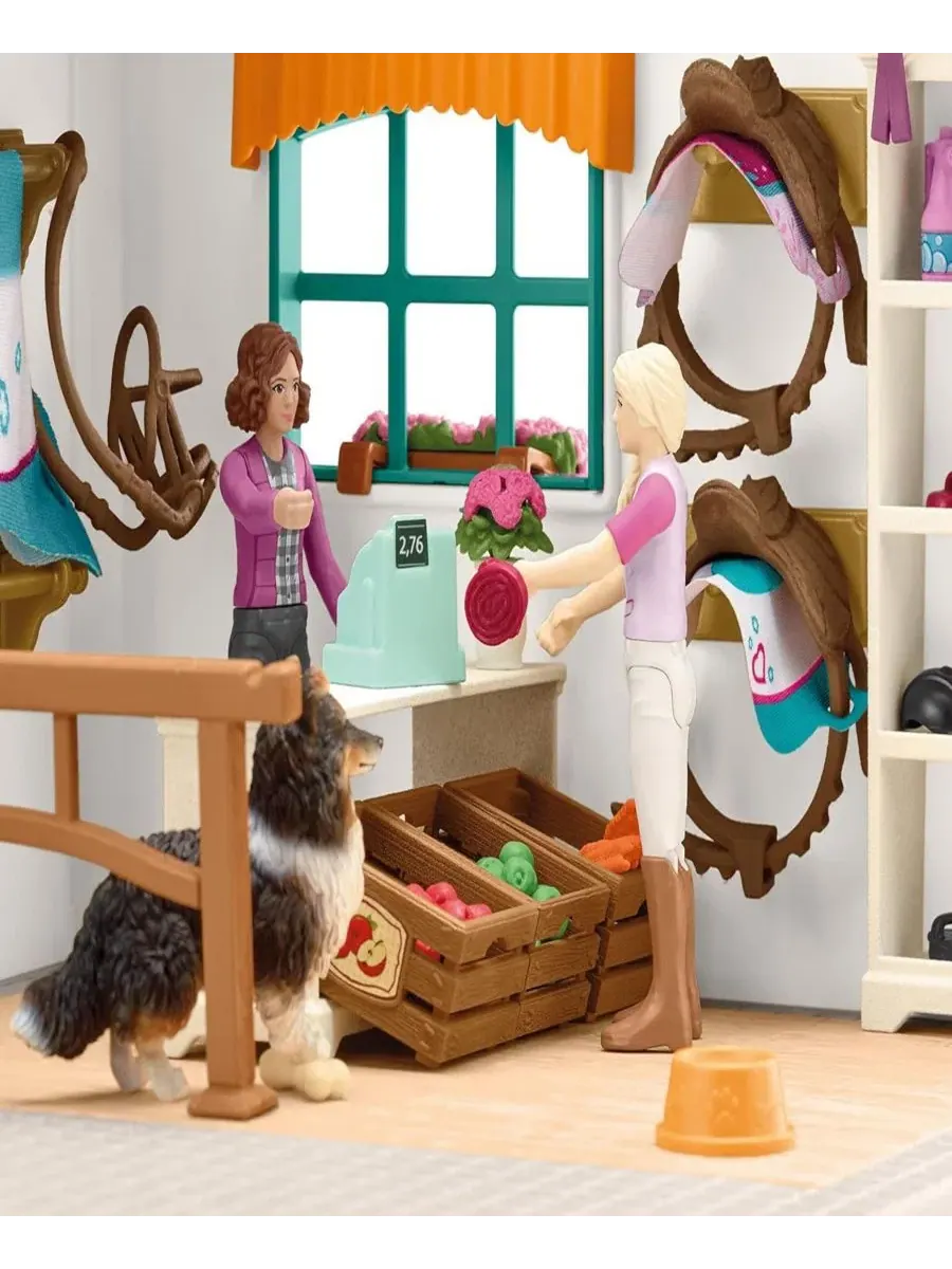 Игровой набор «Конный клуб, магазин лошадей» Schleich — изображение 3 из 8, мульти