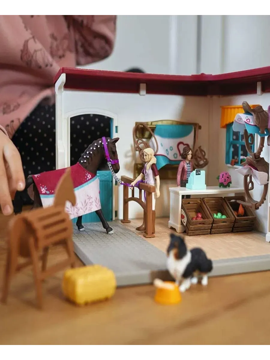 Игровой набор «Конный клуб, магазин лошадей» Schleich — изображение 5 из 8, мульти