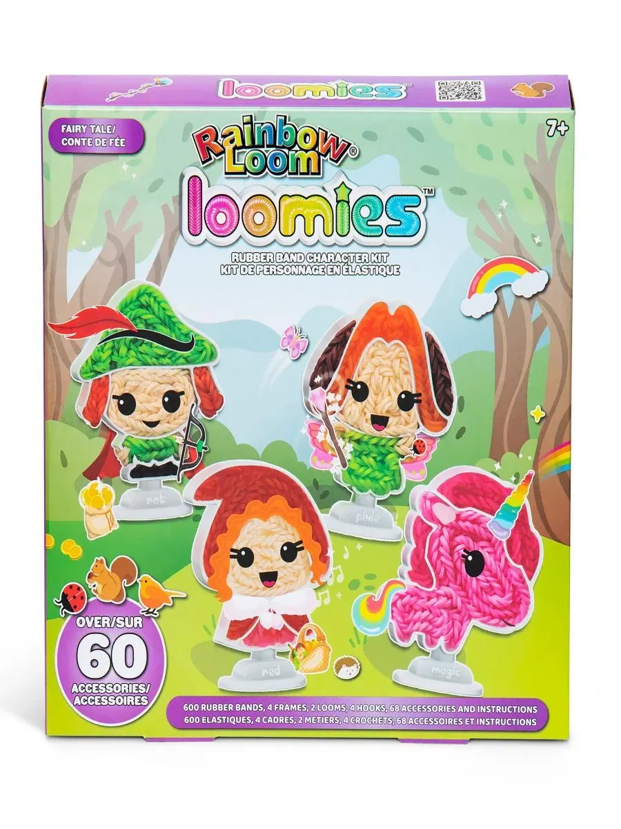 Набор резинок для фигурок Loomies Fairy Tale Figurines Rainbow Loom — мульти
