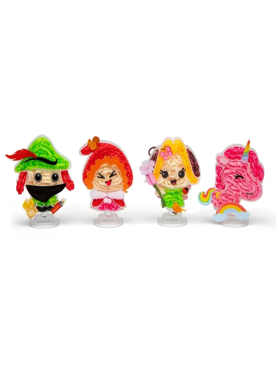 Набор резинок для фигурок Loomies Fairy Tale Figurines Rainbow Loom — изображение 4 из 6, мульти