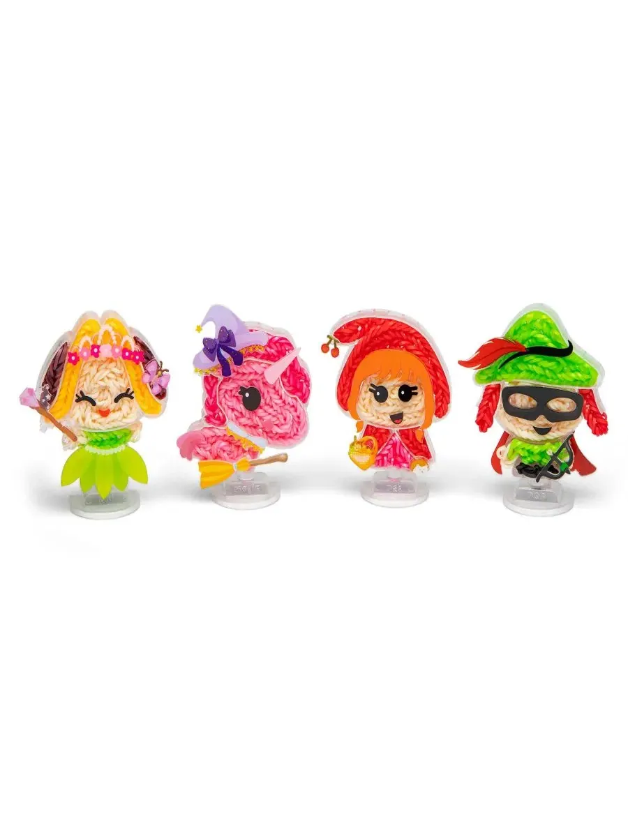 Набор резинок для фигурок Loomies Fairy Tale Figurines Rainbow Loom — изображение 5 из 6, мульти