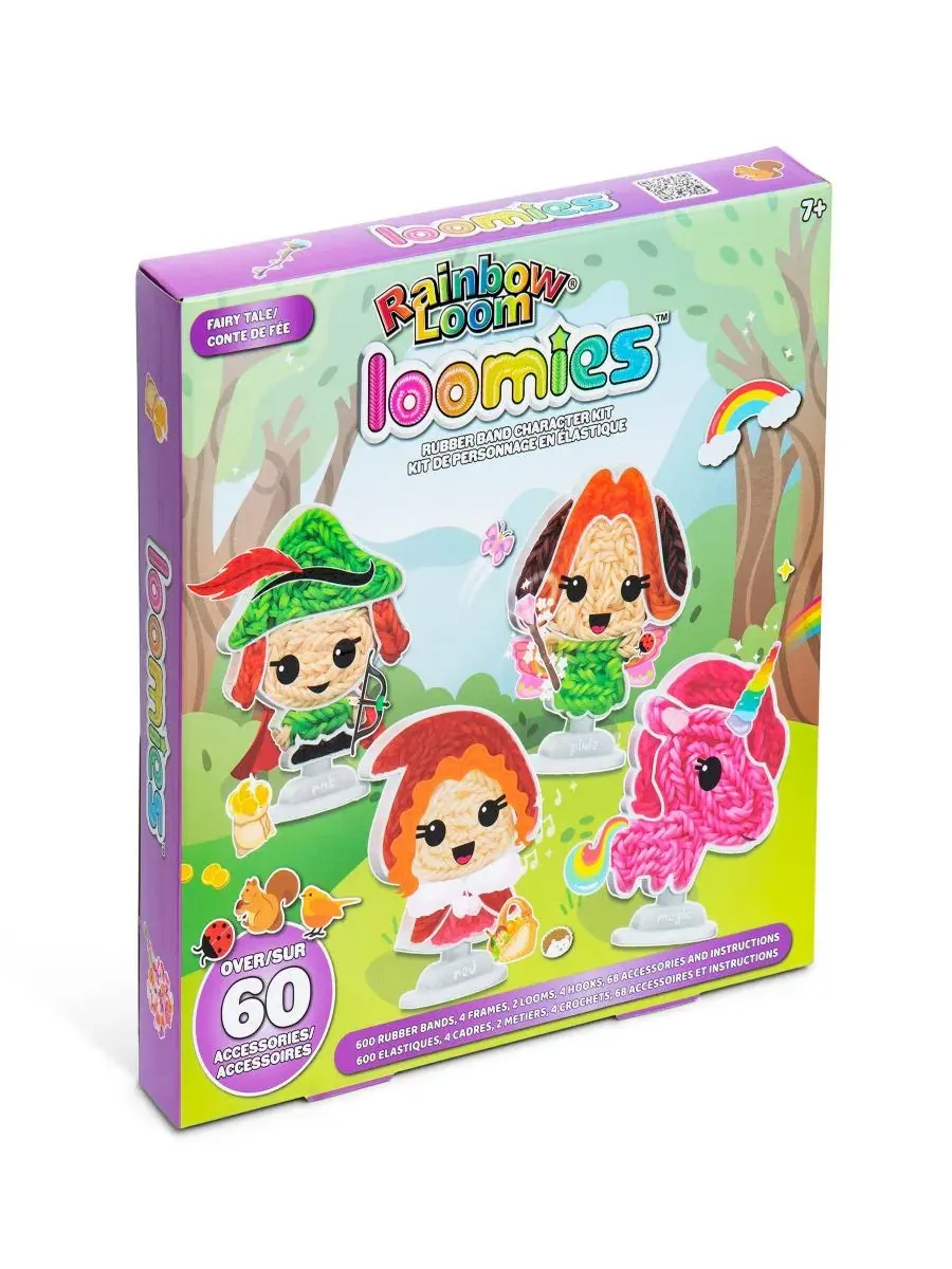 Набор резинок для фигурок Loomies Fairy Tale Figurines Rainbow Loom — изображение 6 из 6, мульти