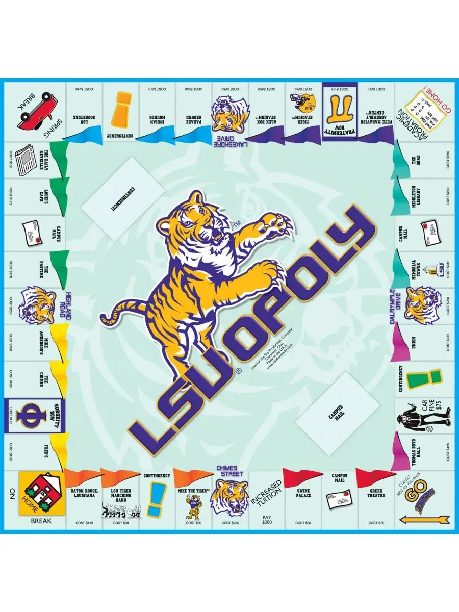 Настольная игра LSU-opoly Late For The Sky — изображение 2 из 2, мульти