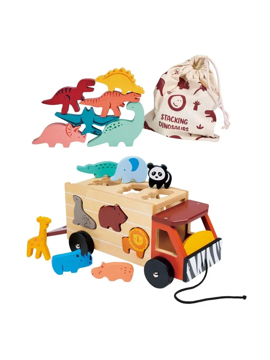 Набор для сортировки и складывания от Explorer Mentari Toys — мульти