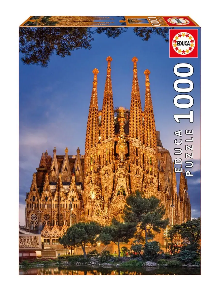 Пазл 1000 элементов Sagrada Familia Educa