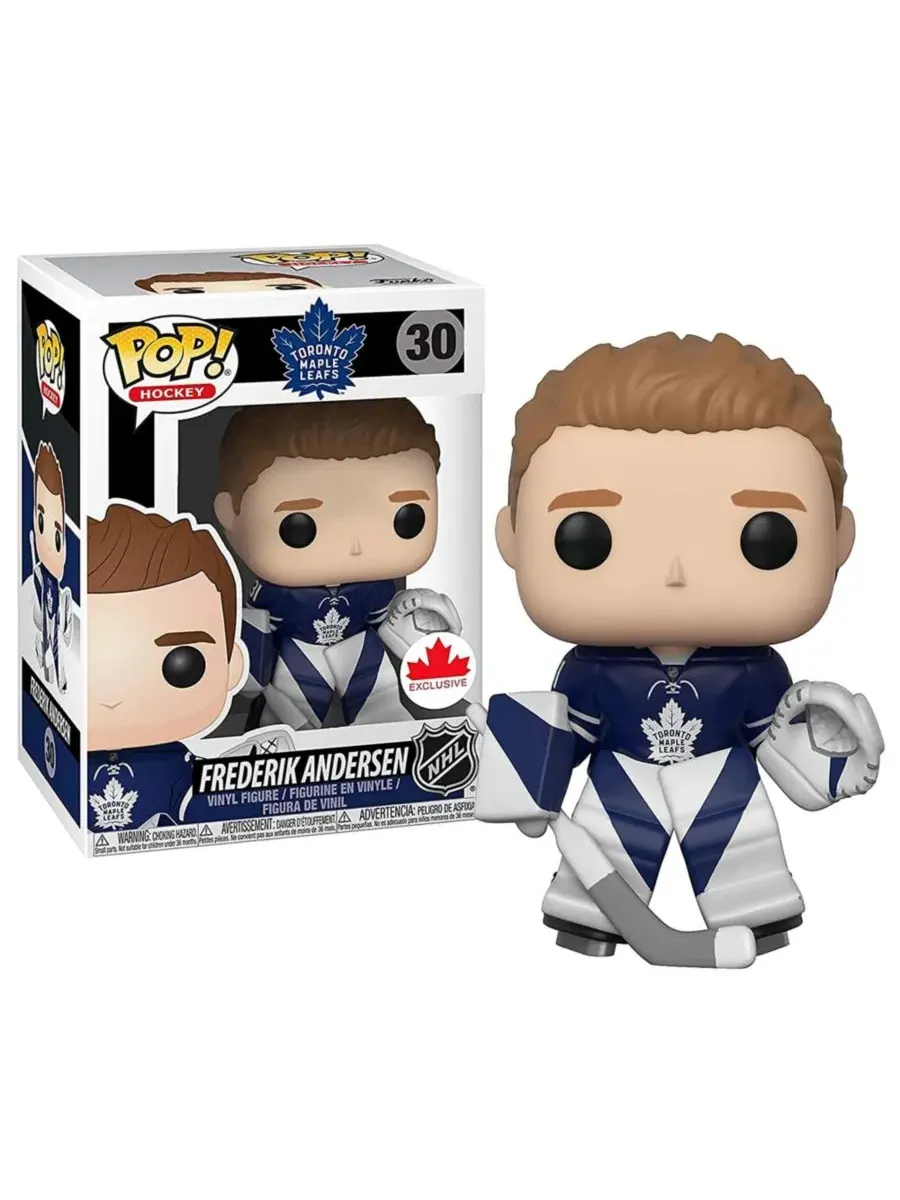 Виниловая фигурка Frederik Anderson Toronto Maple Leafs Funko, 9.5 см