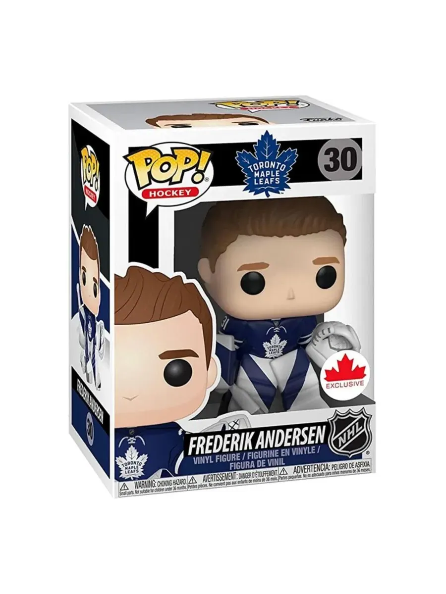 Виниловая фигурка Frederik Anderson Toronto Maple Leafs Funko, 9.5 см — изображение 2 из 6, нет цвета