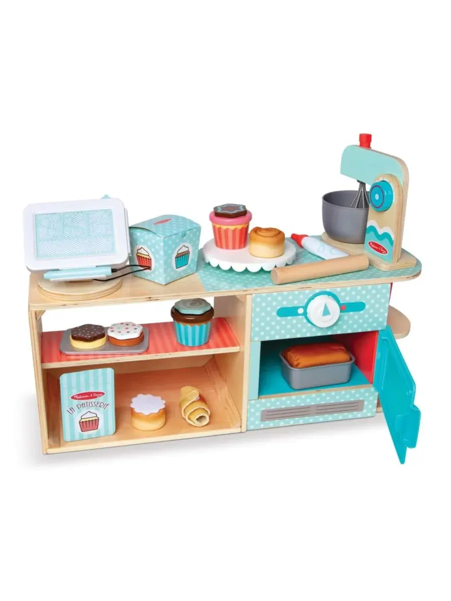 Деревянный набор «Кондитерская La Patisserie», 39 предметов Melissa And Doug — мульти