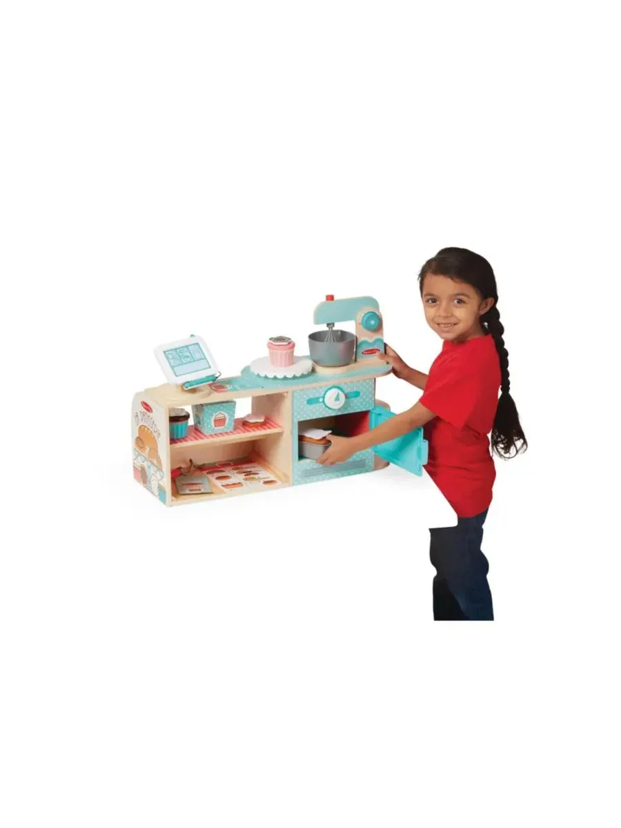 Деревянный набор «Кондитерская La Patisserie», 39 предметов Melissa And Doug — изображение 5 из 6, мульти