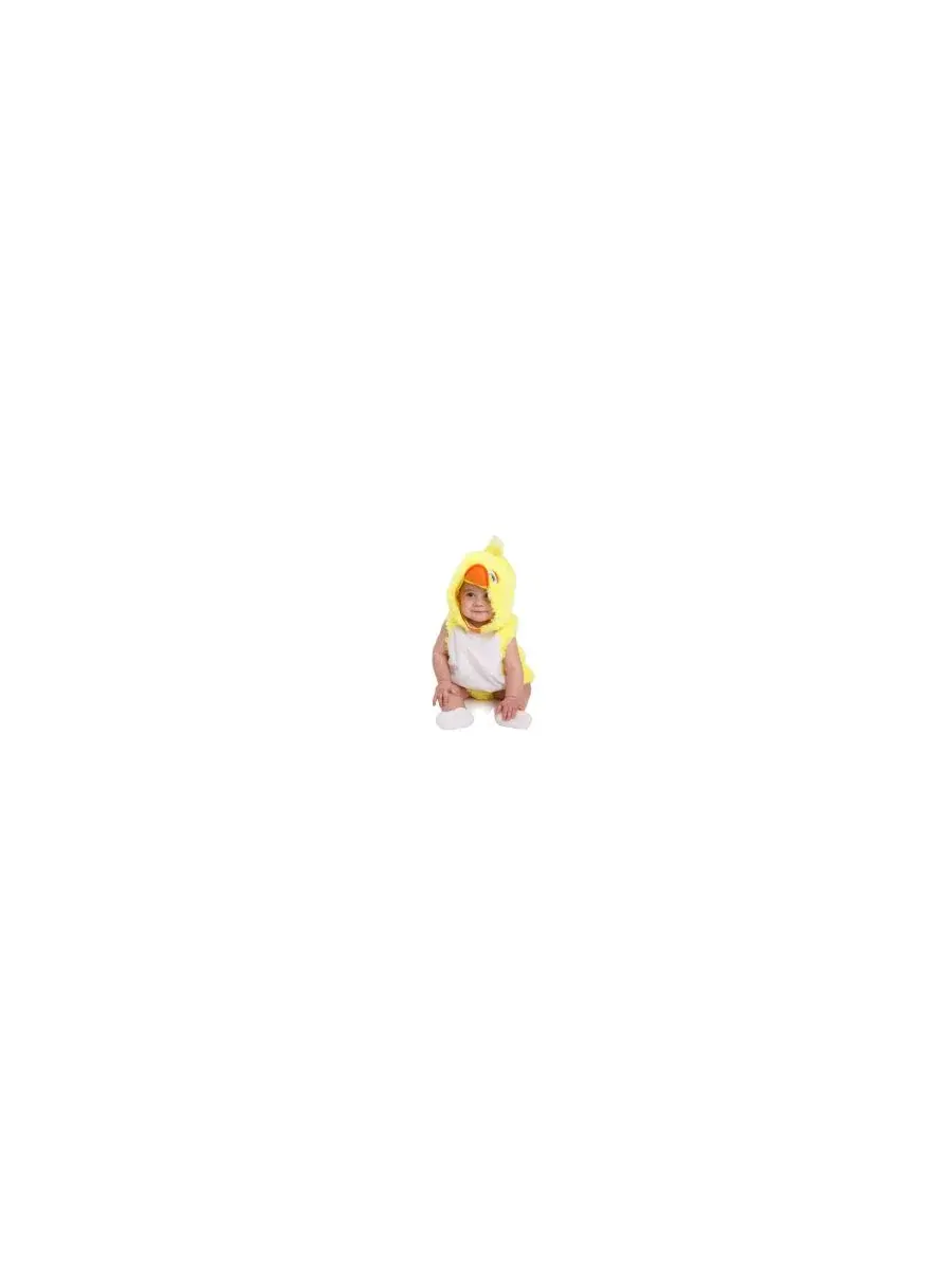 Костюм утенка Little Duckling Tunic & Hood Costume Dress Up America — изображение 3 из 3, желтый