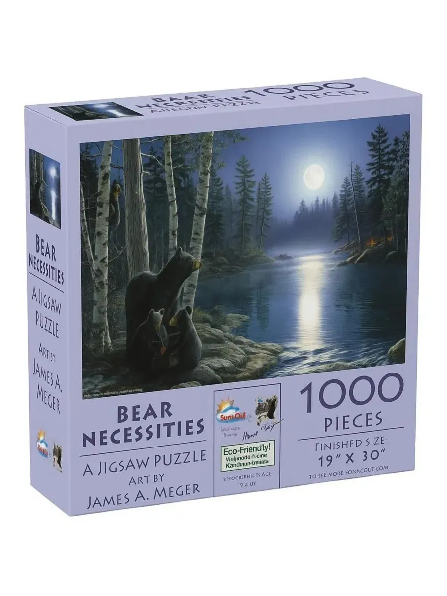 Пазл Bear Necessities из 1000 деталей для взрослых Sunsout