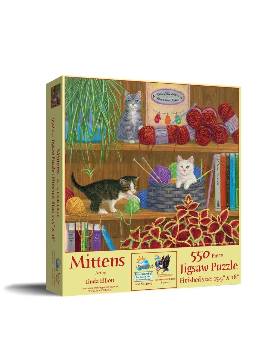 Пазл 550 деталей «Mittens» SunsOut