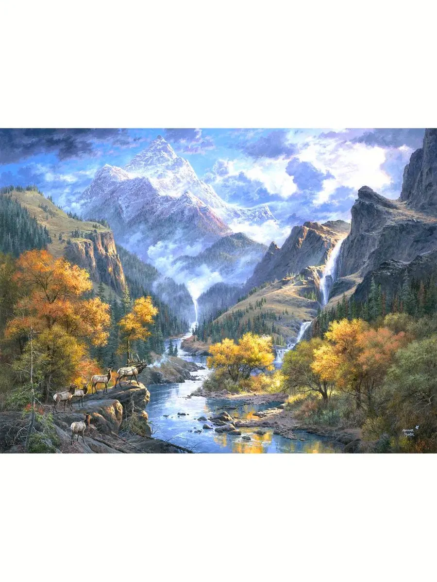Пазл 1000 деталей In Gods Country SunsOut, 51x69 см — изображение 4 из 6, нет цвета
