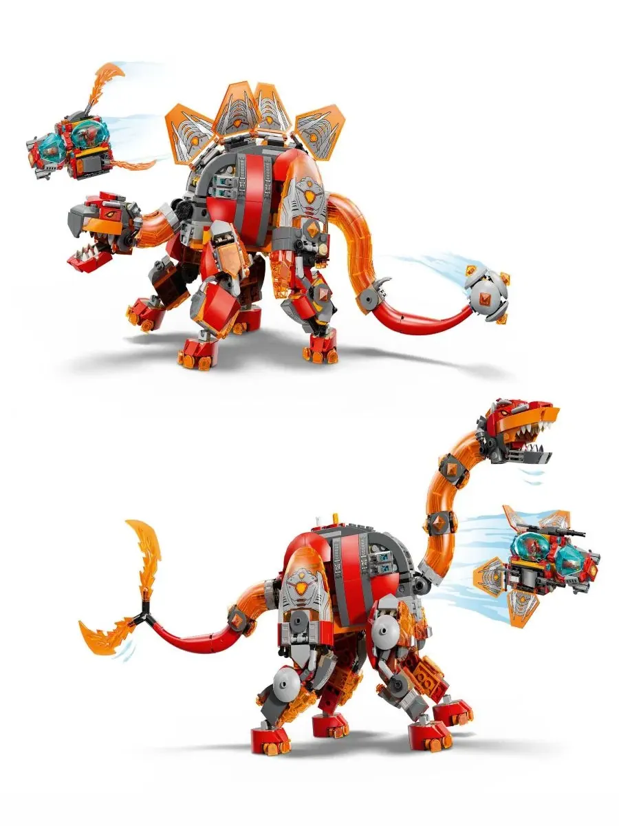 Конструктор DREAMZzz Dino Jet Dinosaur Building Toy 71514, 1007 деталей Lego — изображение 3 из 6, нет цвета