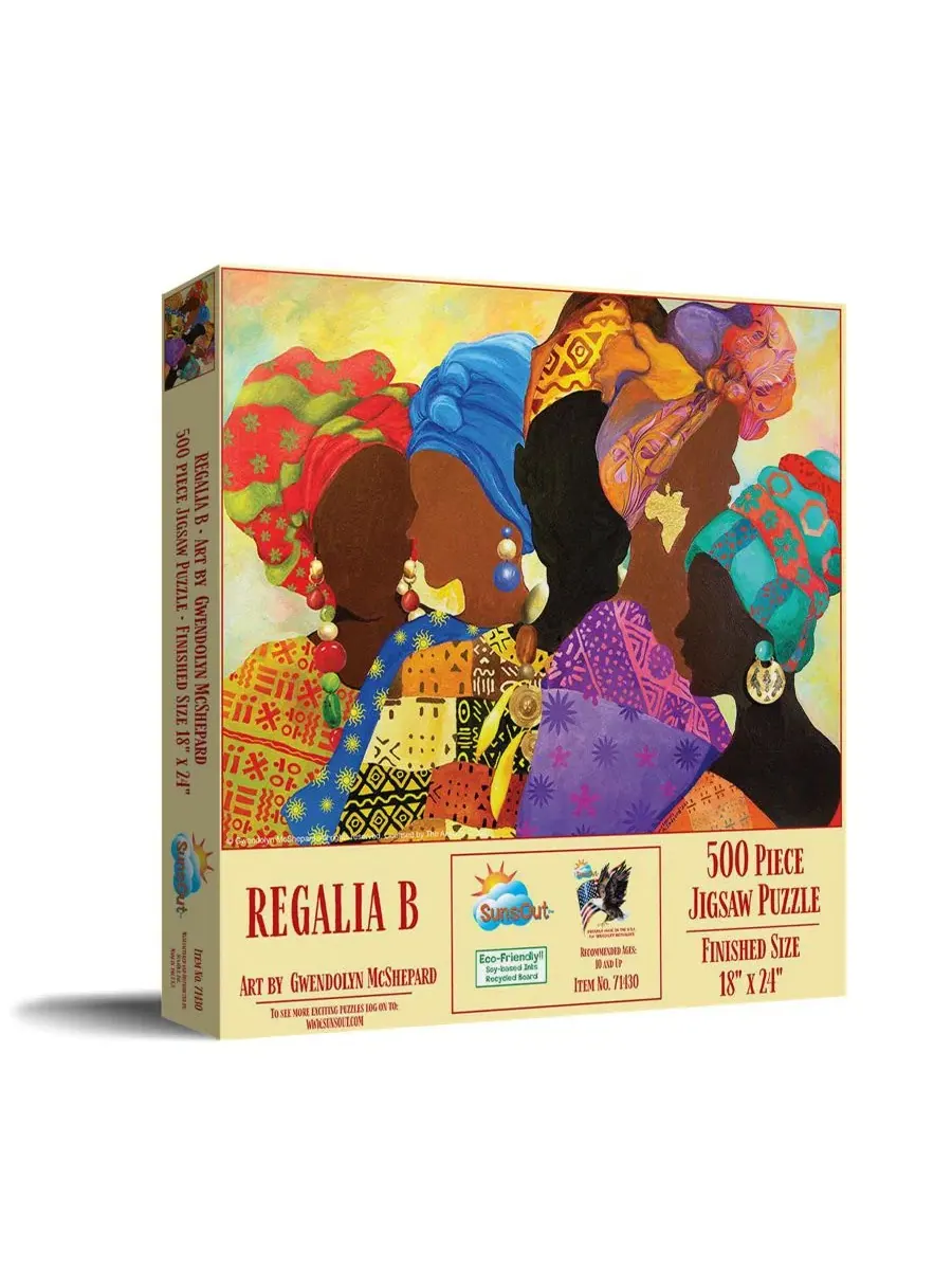 Пазл Regalia B из 500 деталей для взрослых Sunsout