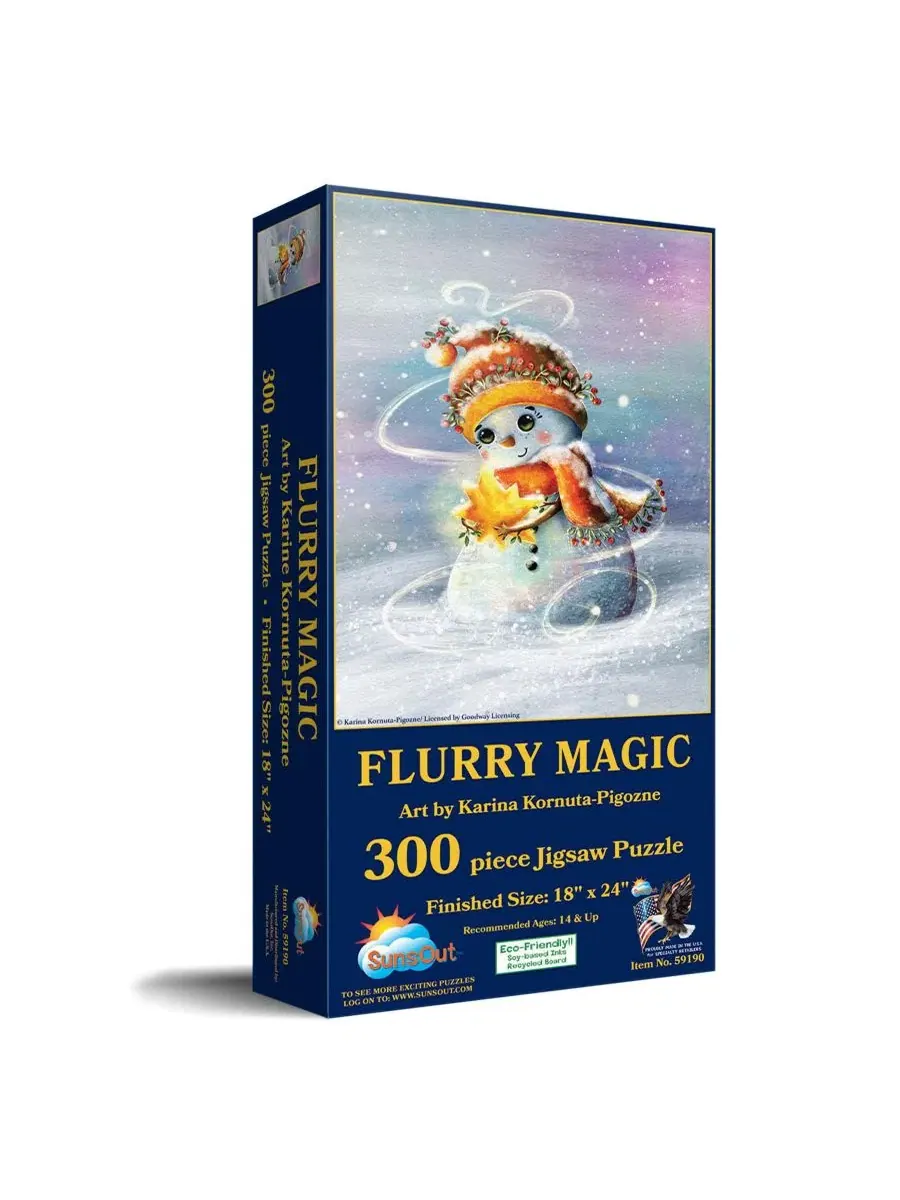 Пазл Flurry Magic из 300 деталей для взрослых Sunsout