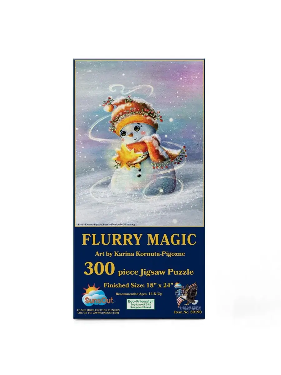 Пазл Flurry Magic из 300 деталей для взрослых Sunsout — изображение 2 из 5, нет цвета