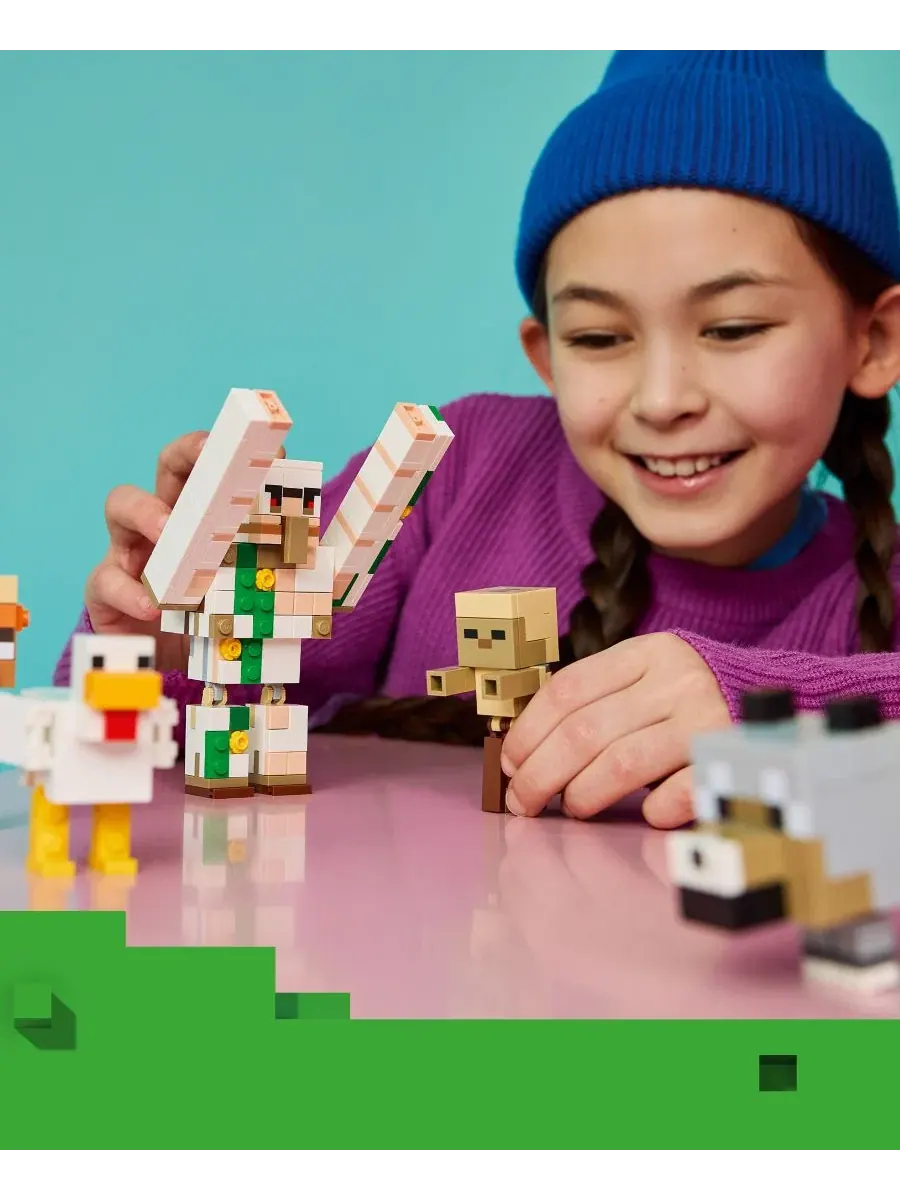 Конструктор Minecraft Chicken Jockey Desert Attack 21592 LEGO, 428 деталей — изображение 6 из 7, нет цвета