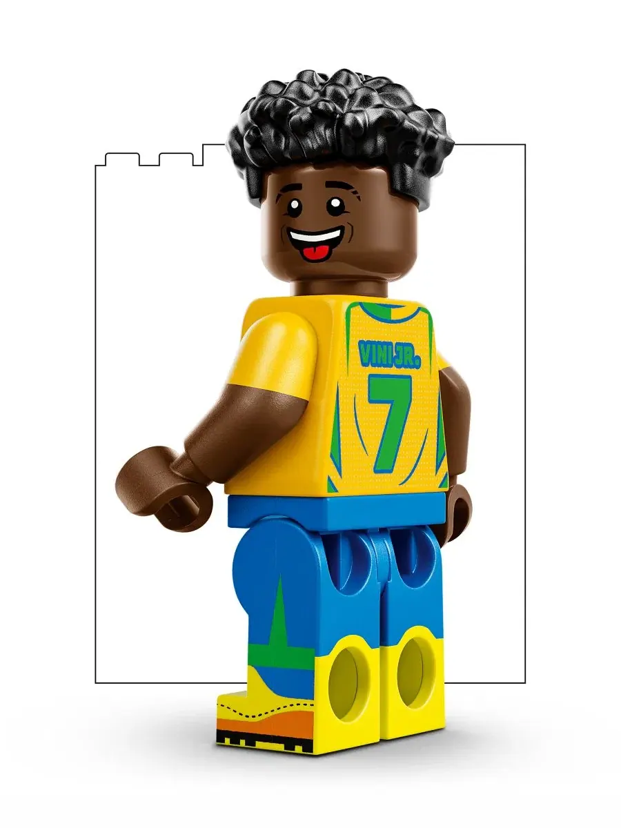 Конструктор LEGO Editions Vini Jr. Soccer Highlights 43027, 510 деталей — изображение 2 из 7, нет цвета