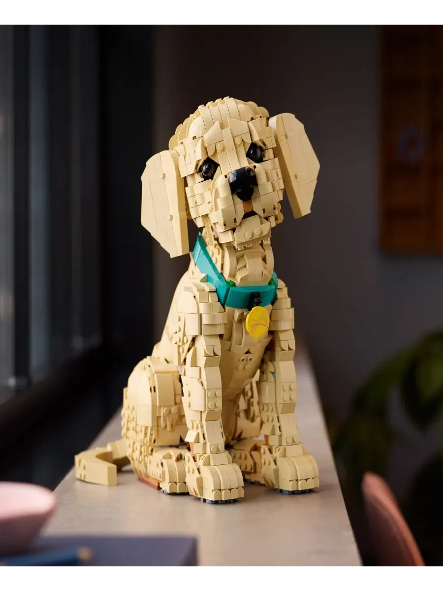 Конструктор LEGO Icons Golden Retriever Puppy, 2102 детали — изображение 5 из 7, нет цвета